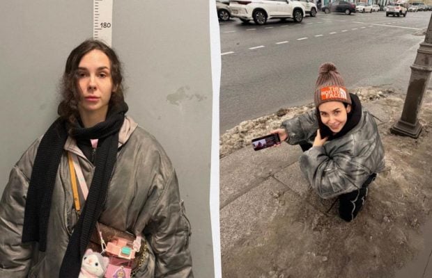 Скандальну українську блогерку жорстко затримали у Росії після одного питання (відео)