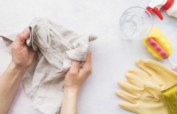 Як випрати кухонні рушники в пакеті: простий лайфхак за 10 хвилин