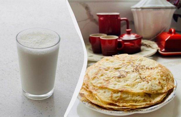 Якої жирності має бути кефір для млинців – 2,5 чи 3,2 %: у чому різниця