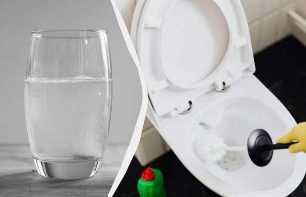 Жодний засіб не очищав так добре, як цей: жовтий унітаз став білосніжним