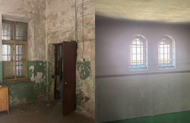 Під час атаки на Львів російський дрон пошкодив музей "Тюрма на Лонцького" (фото)