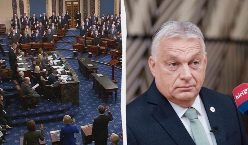 Сенаторы США готовят санкции против Венгрии за блокировку помощи Украине, - FT