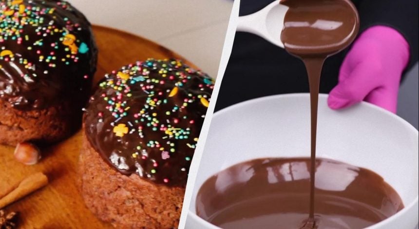 Найкраща шоколадна глазур для паски: не кришиться, не липне і легко розрізається