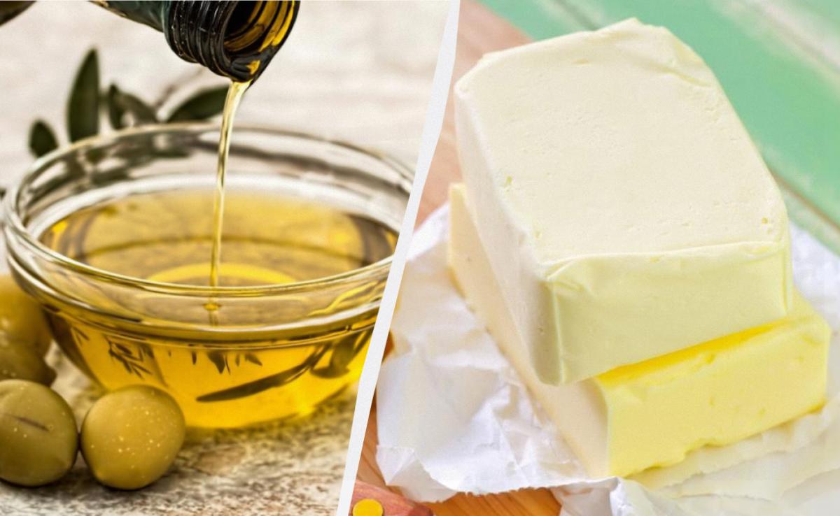 Оливкова олія чи вершкове масло: який продукт корисніший при підвищеному холестерині
