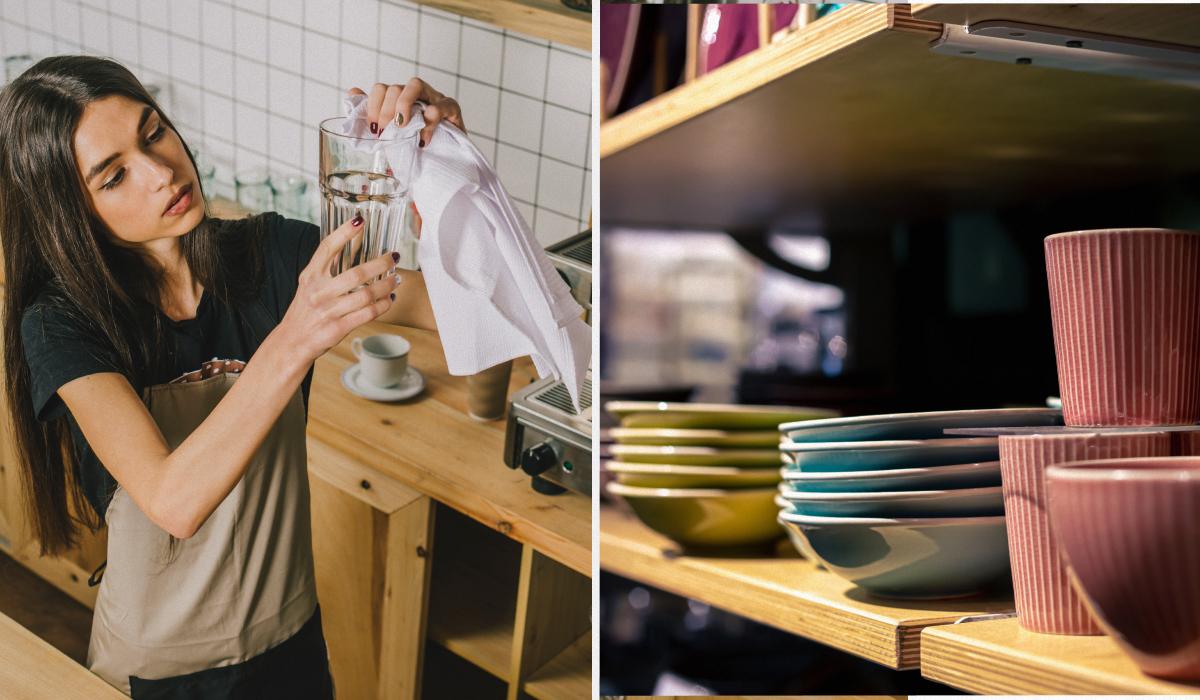 Чи потрібно витирати посуд після миття