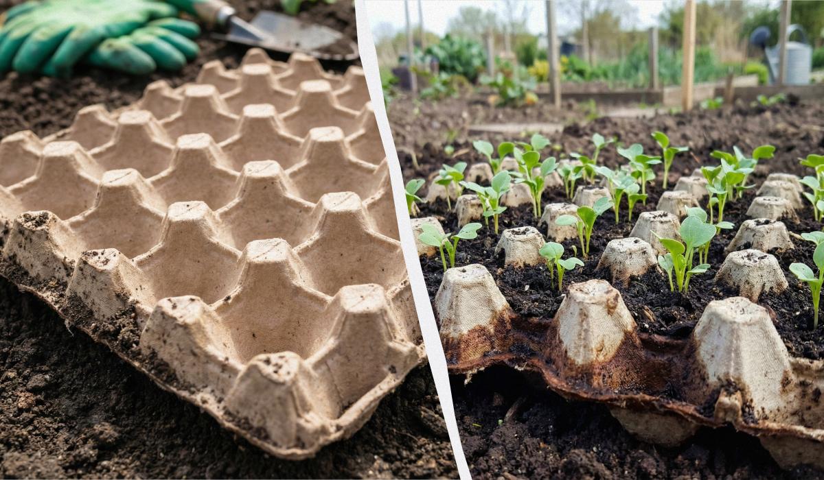 Куда можно использовать лотки из-под яиц