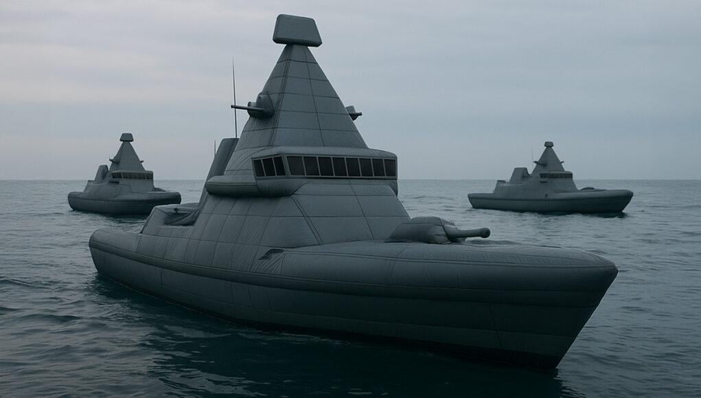 У британському флоті зʼявляться надувні кораблі: одного з них 'потопила' чайка