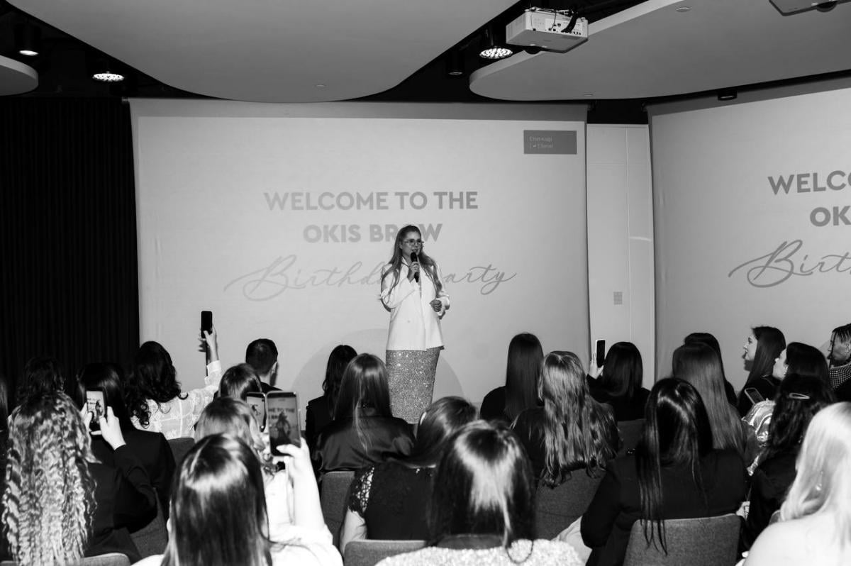 OKIS BROW відсвяткував 7-річчя бренду та презентував нові системи фарб для брів