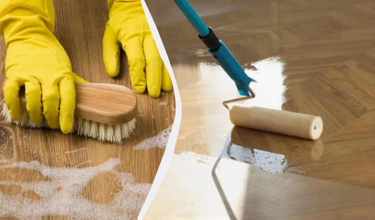 Навіть стара дерев'яна підлога засяє вже після першого миття: що додати у воду