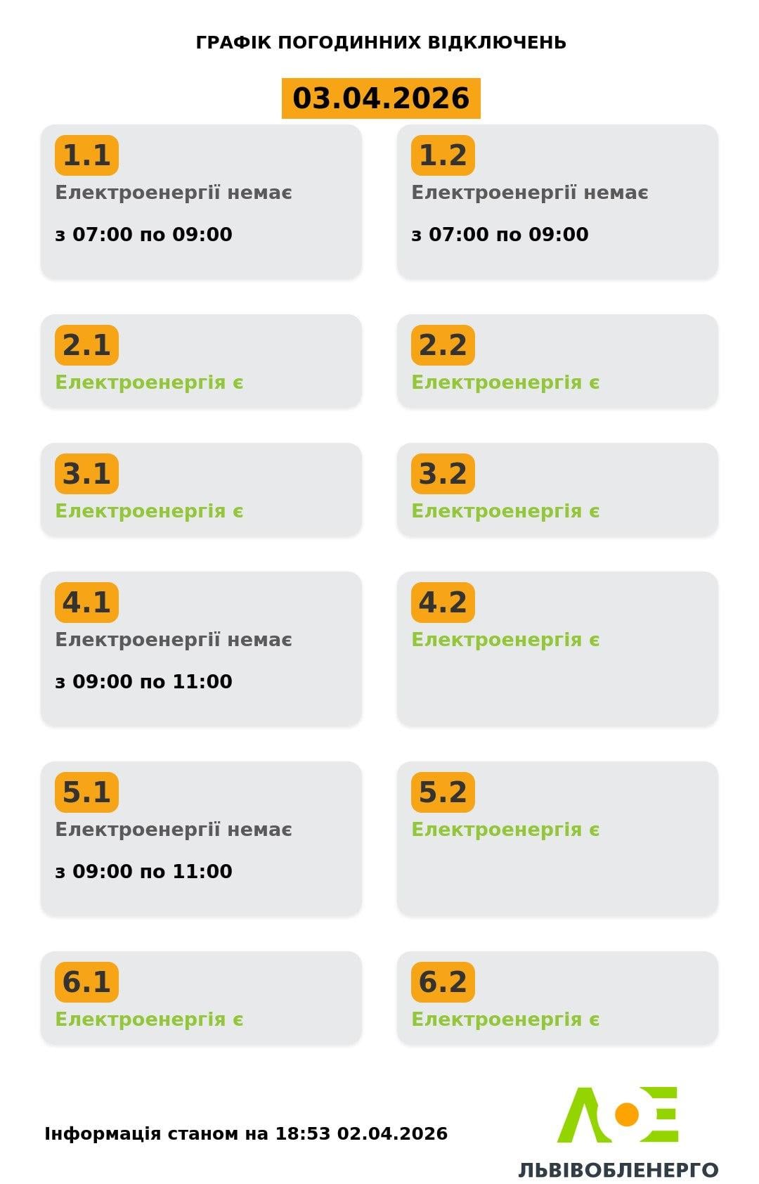 Графики возвращаются: когда будут выключать свет в Украине 3 апреля