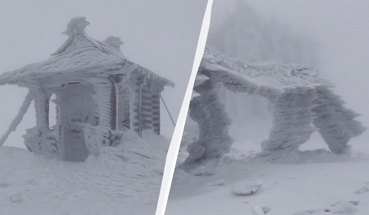 У Карпати посеред весни повернулась сувора зима: у гори краще не йти