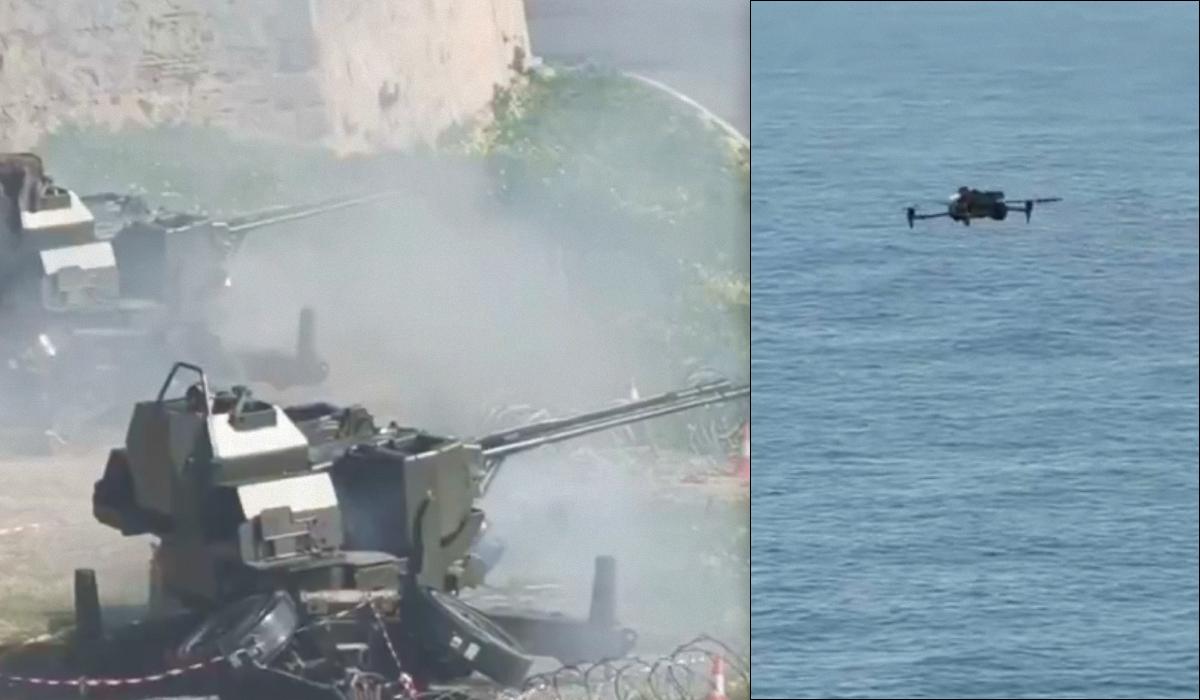 Іспанія вчиться збивати сучасні дрони з ветеранських зенітних гармат