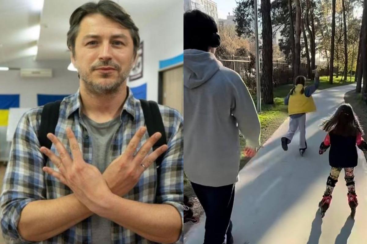 Притула вперше за довгий час показав своїх дітей (фото)