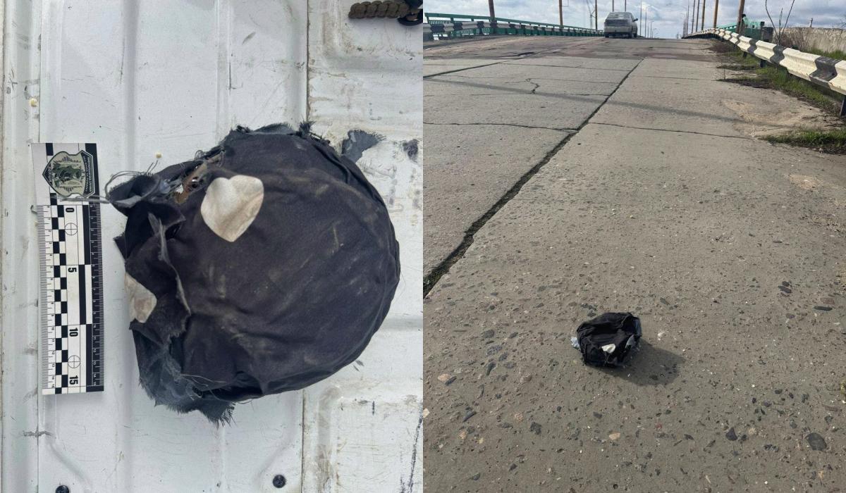 В Херсоне выявили новую мину, завернутую в тряпку: что о ней известно (фото) В Херсоне выявили новую мину, завернутую в тряпку: что о ней известно (фото)