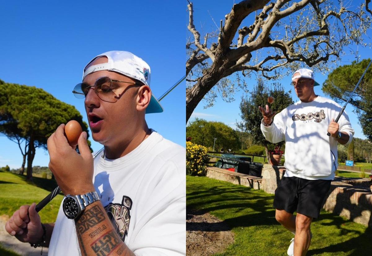 Скандальний репер-утікач Потап нагадав про себе черговою витівкою (фото)