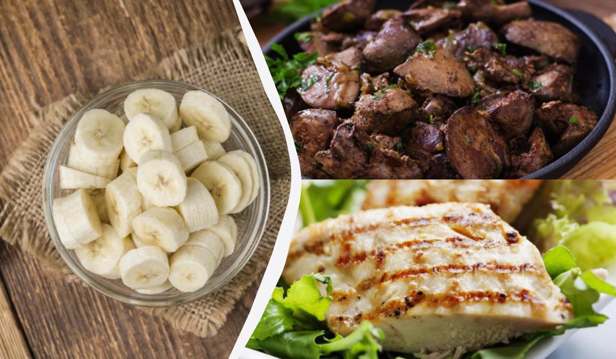 Названы 5 продуктов, в которых витамина B6 больше, чем в бананах Названы 5 продуктов, в которых витамина B6 больше, чем в бананах