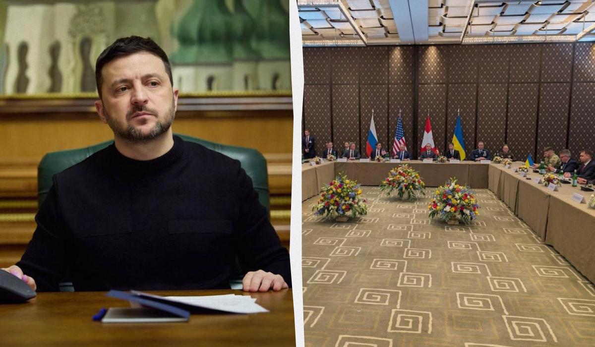 Переговоры с Россией на сегодня отложены, но я готов встретиться с Путиным, - Зеленский Переговоры с Россией на сегодня отложены, но я готов встретиться с Путиным, - Зеленский