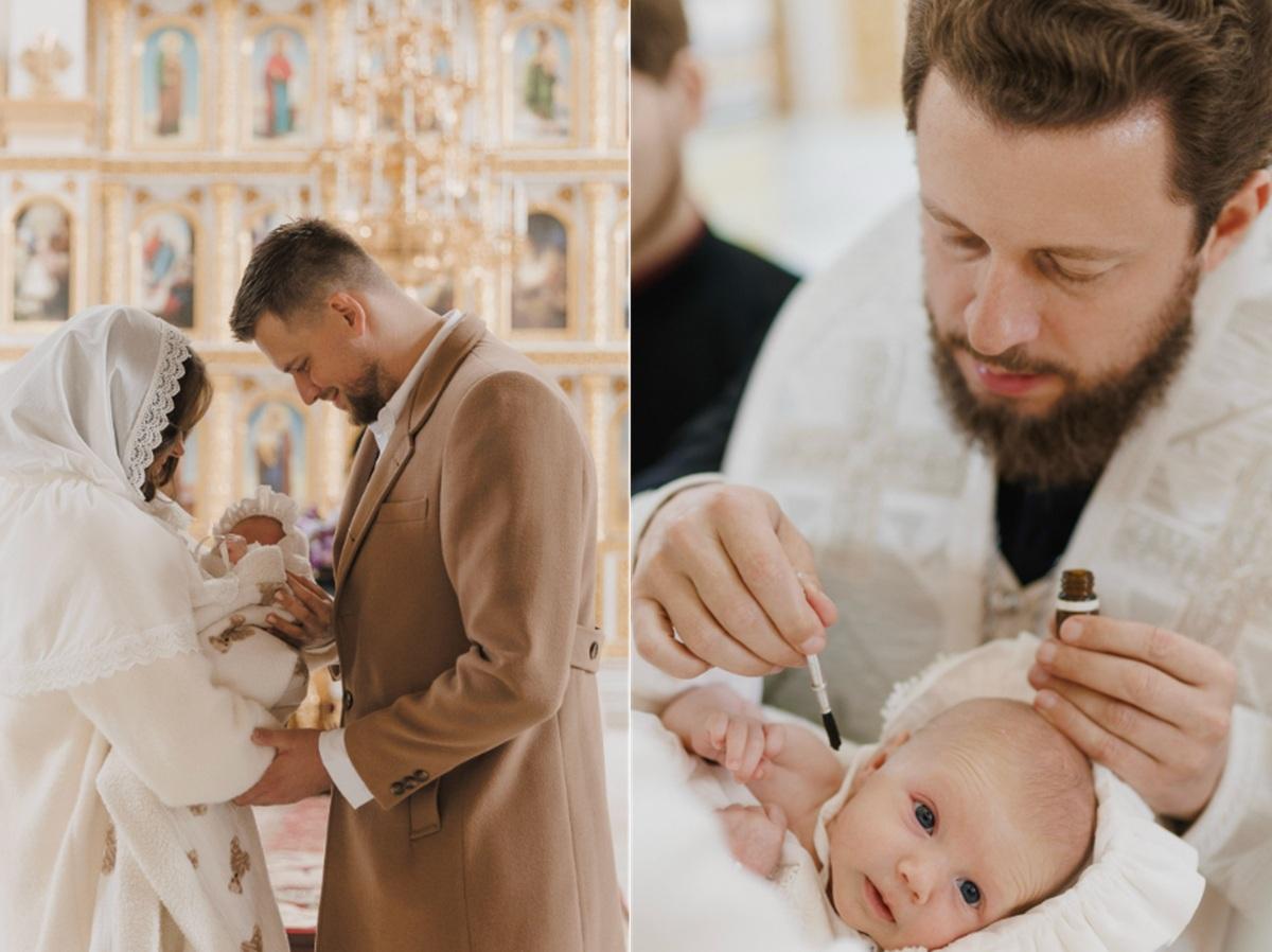 Зіркова пара українських спортсменів хрестили доньку: зворушливі кадри Зіркова пара українських спортсменів хрестили доньку: зворушливі кадри