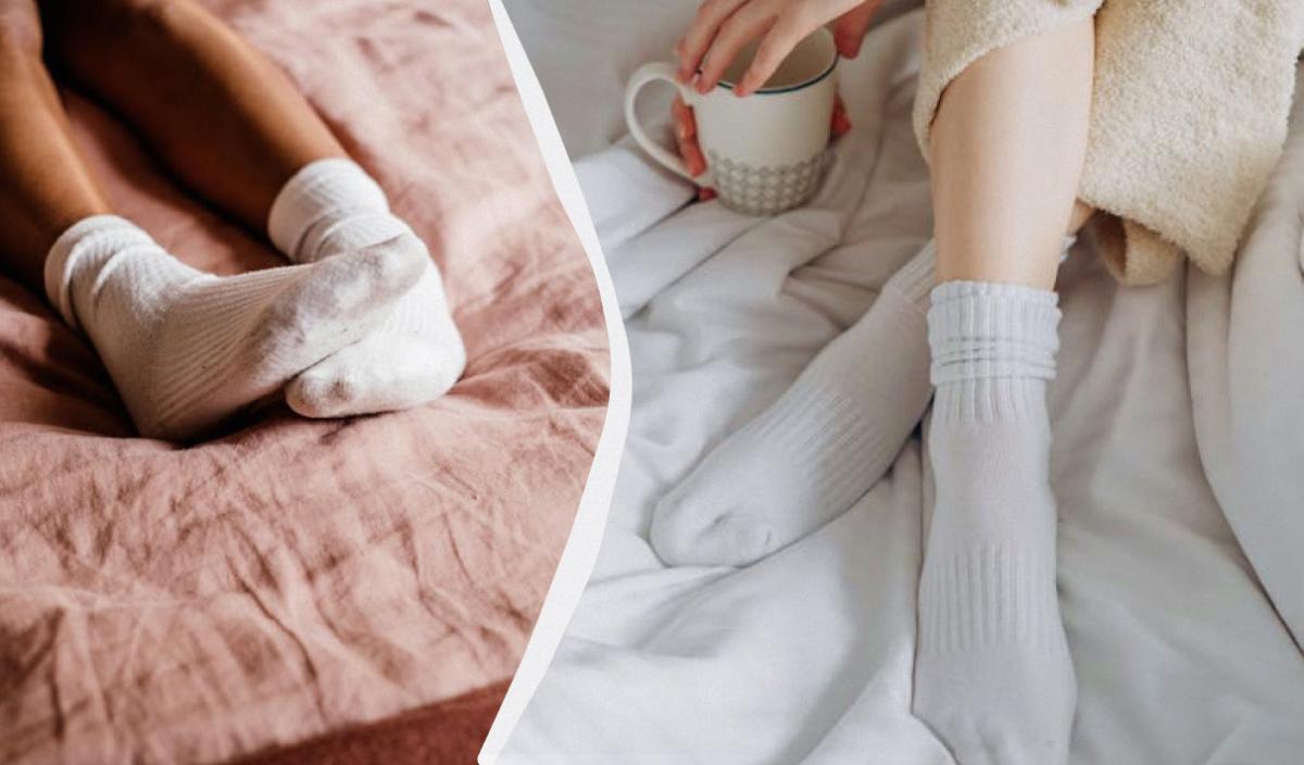 як відбілити білі шкарпетки