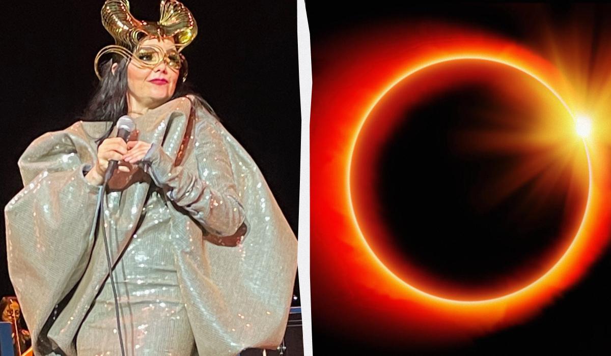 Б'єрк влаштує в Ісландії 'рейв' в момент повного сонячного затемнення Б'єрк влаштує в Ісландії 'рейв' в момент повного сонячного затемнення