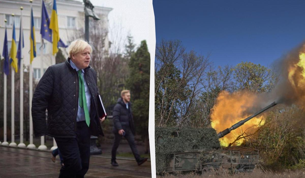 Джонсон відвідав Запорізький напрямок і розповів правду про ситуацію на фронті Джонсон відвідав Запорізький напрямок і розповів правду про ситуацію на фронті