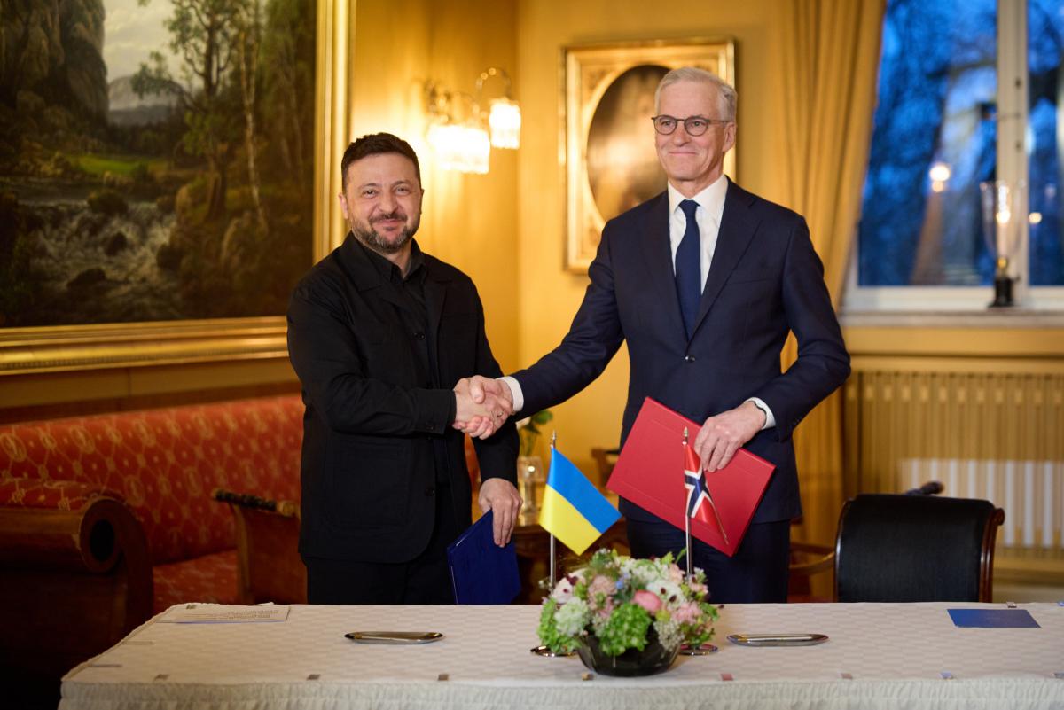 Україна і Норвегія підписали декларацію про оборонну співпрацю Україна і Норвегія підписали декларацію про оборонну співпрацю