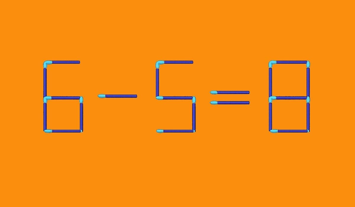 Швидкий тест для перевірки IQ: треба перемістити лиш один сірник