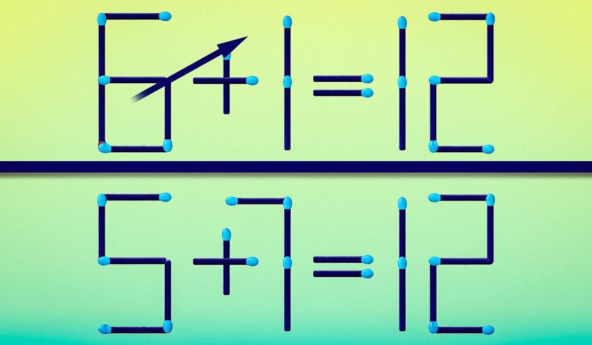 Куди треба перетягнути сірник, щоб виправити рівність: тест для перевірки інтелекту Куди треба перетягнути сірник, щоб виправити рівність: тест для перевірки інтелекту