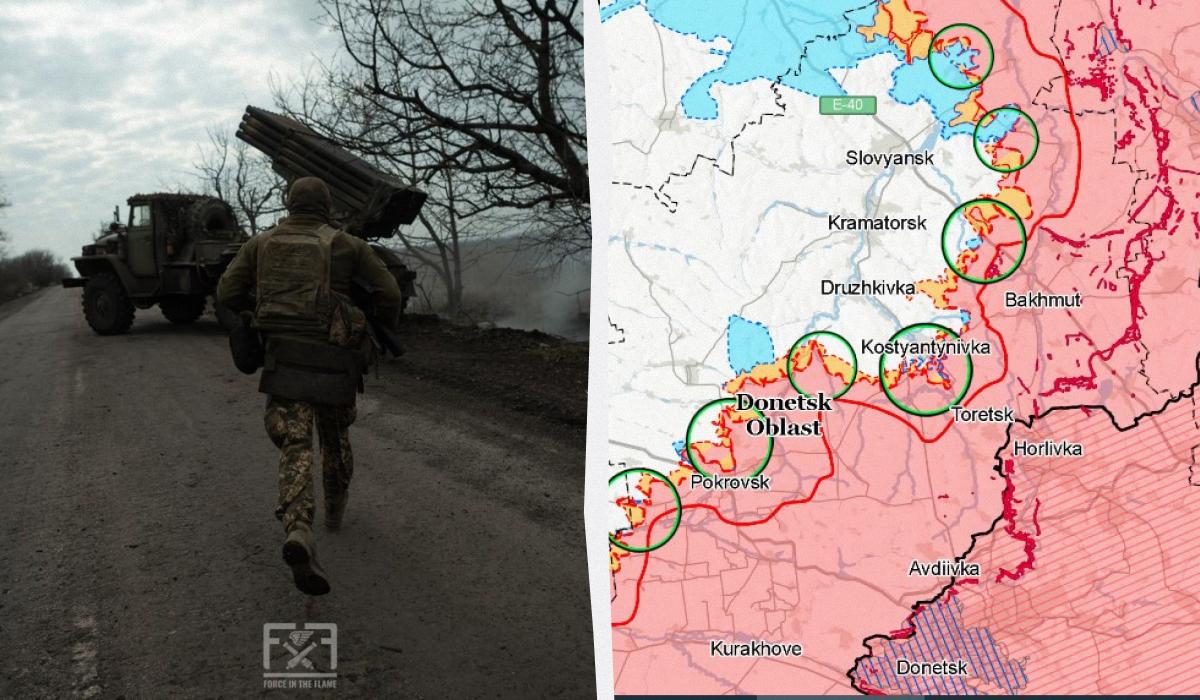 ЗСУ просунулися на двох напрямках на Донеччині: в ISW розкрили подробиці ЗСУ просунулися на двох напрямках на Донеччині: в ISW розкрили подробиці