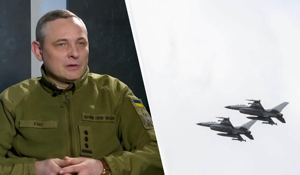 Ігнат: Чимала заслуга збиття ракет - це саме льотчики F-16