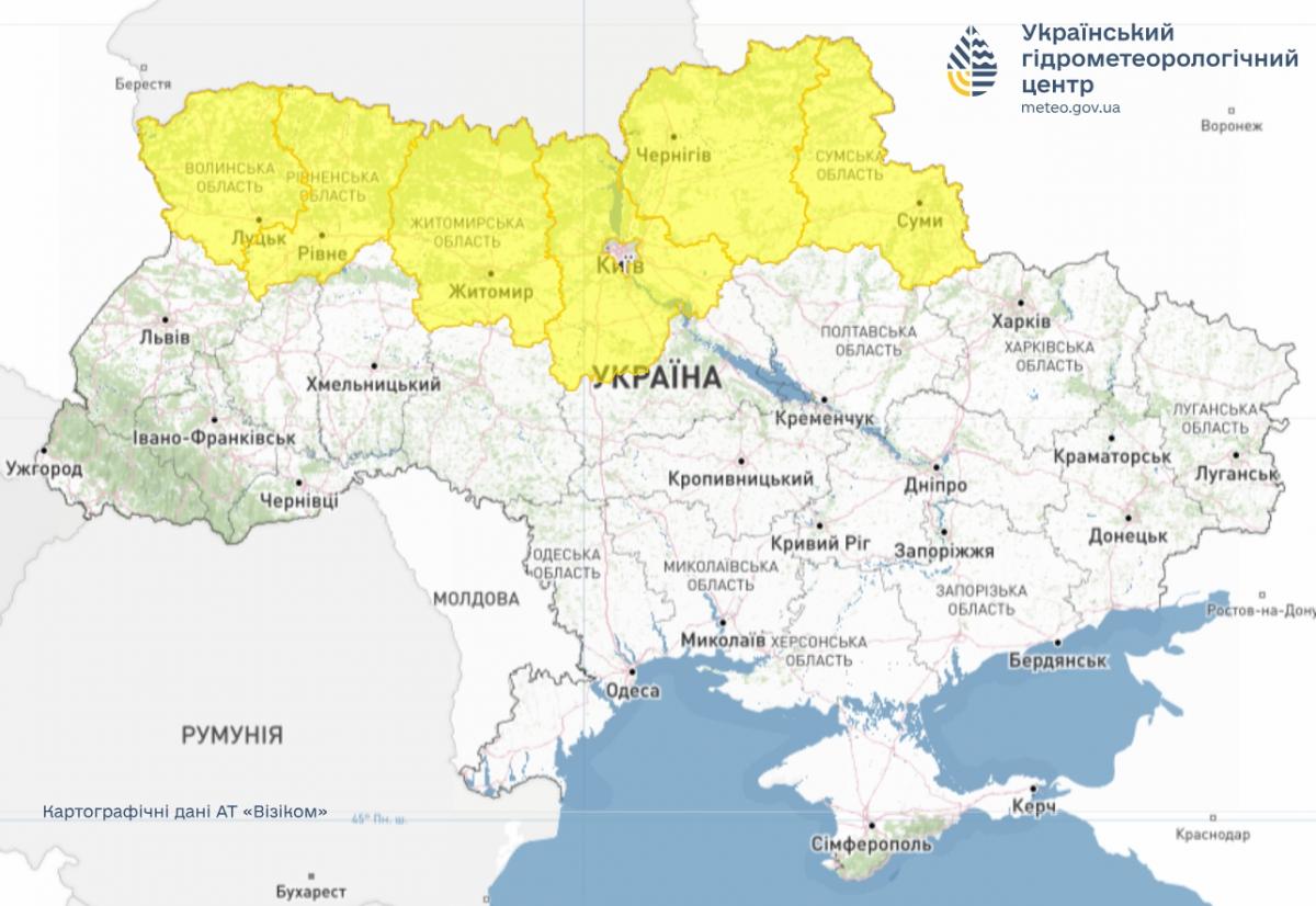 Украинцев ждет опасное явление: синоптики рассказали, кого коснется (карта)