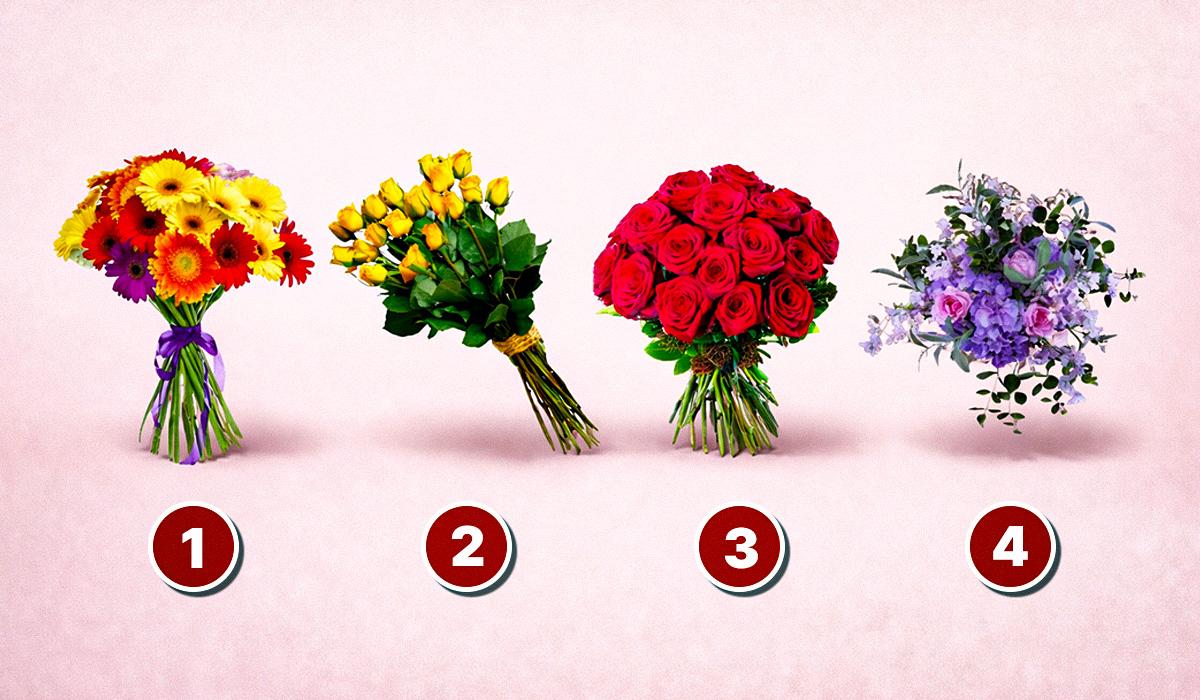 Який букет вам подобається: тест на ваш характер і недоліки за 1 хвилину