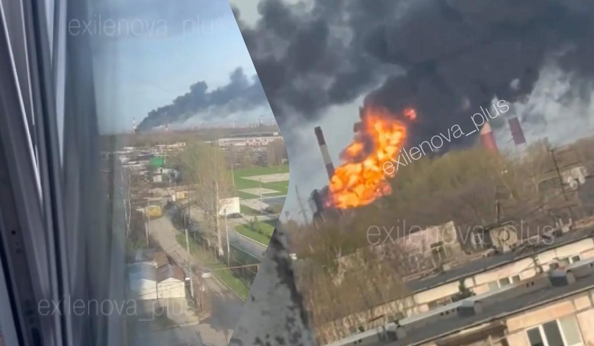 Дроны атаковали НПЗ в Самарской области, там начался пожар