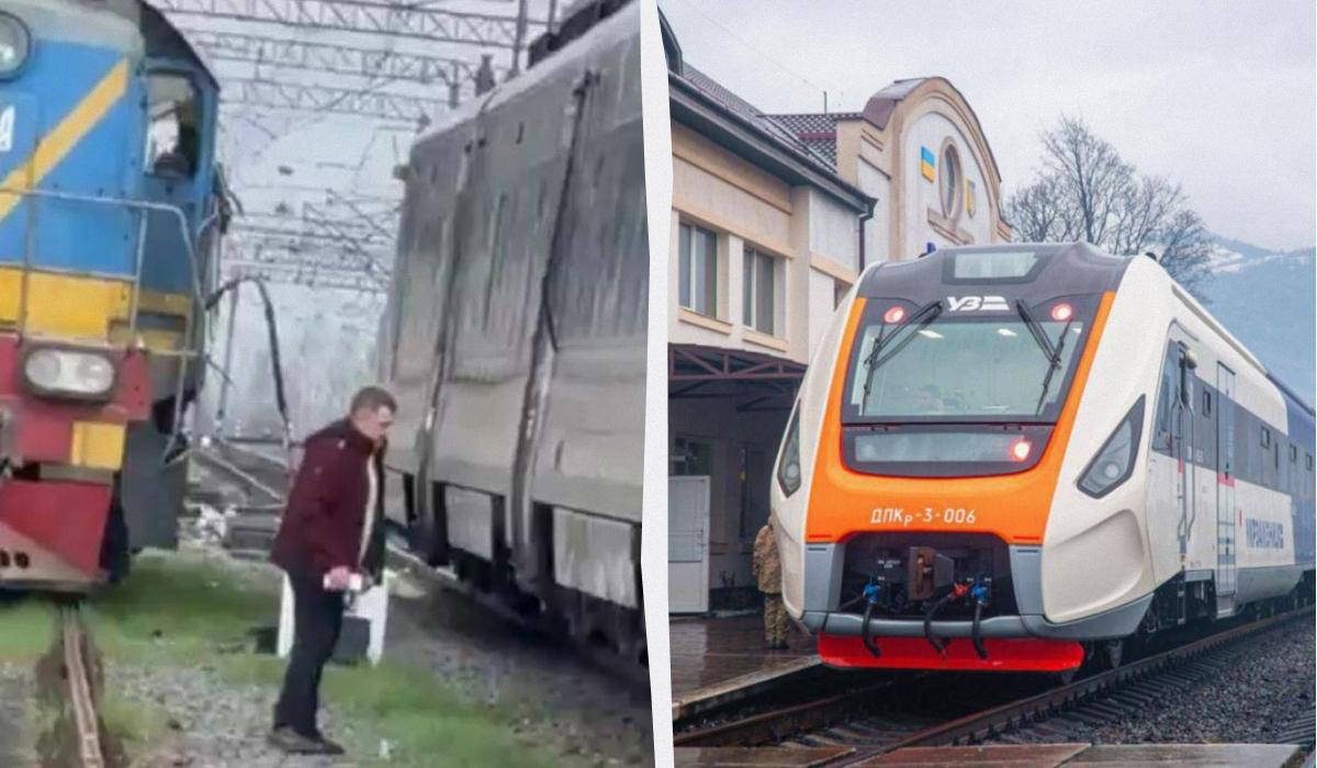 На Вінниччині потяг з сотнями пасажирів зіткнувся із тепловозом, – Укрзалізниця