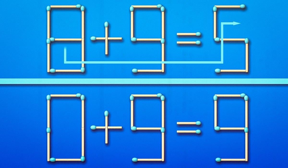 Треба перемістити лиш один сірник, щоб виправити помилку: тест-IQ на 11 секунд