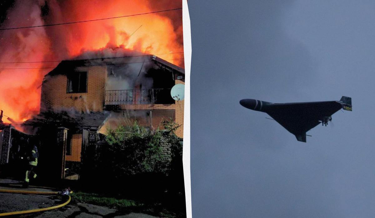Росіяни атакували Україну 'Шахедами': є постраждалі та руйнування інфраструктури