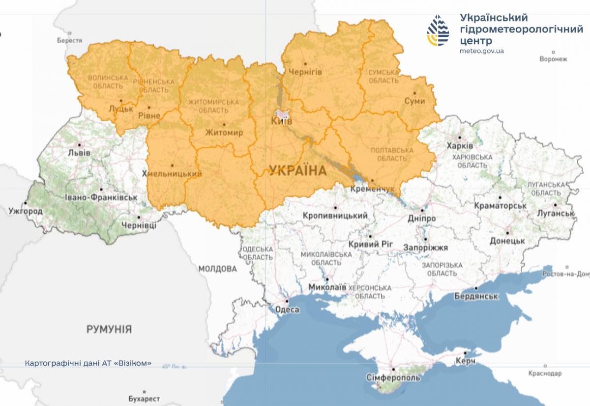 Заморозки атакуют Украину ближайшей ночью: температура упадет до -3° (карта)