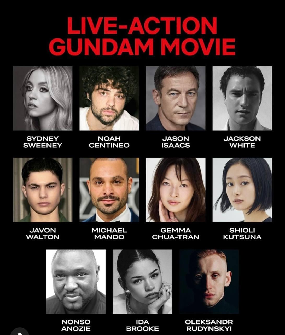 Відомий український актор зіграє у новому фільмі Netflix з Сідні Свіні