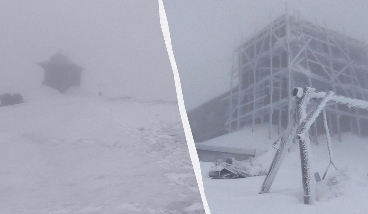 До України повернулася зима: в одній з областей добряче засніжило