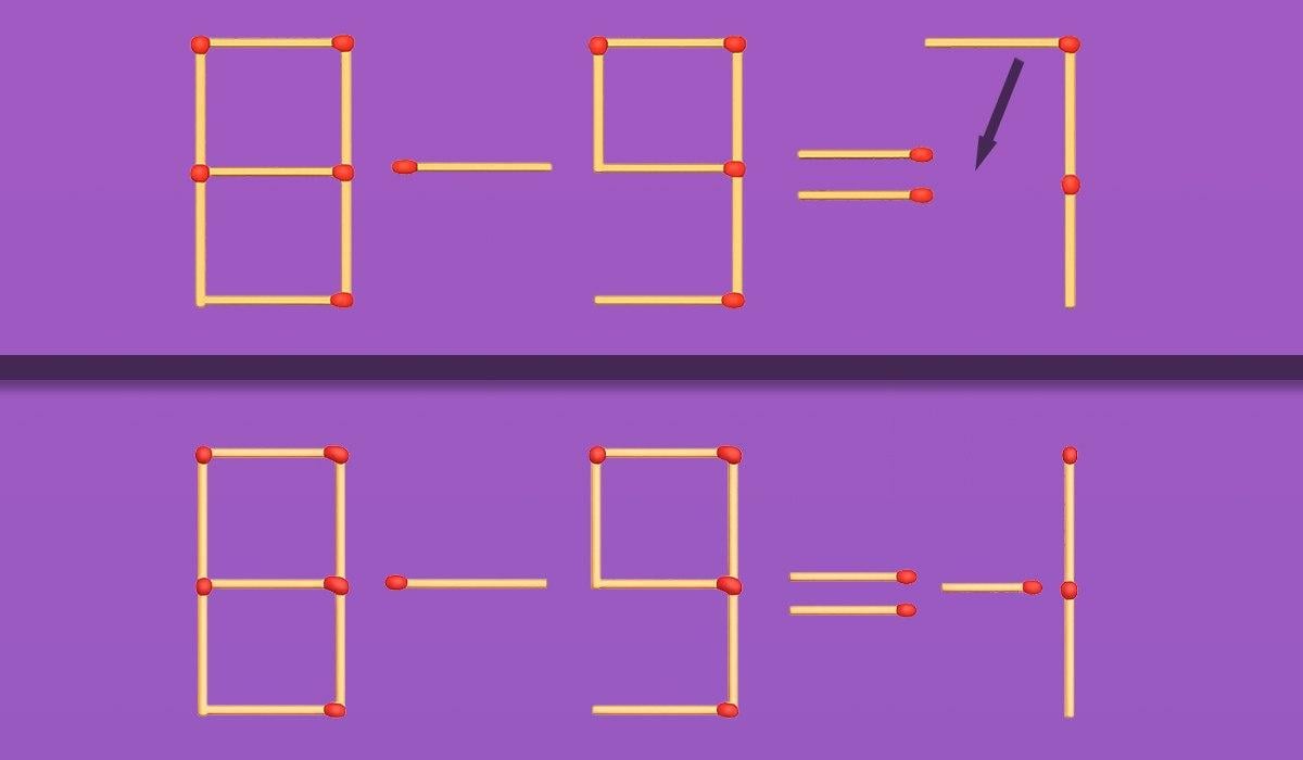 Складний тест для перевірки IQ: треба перемістити лиш 1 сірник за 15 секунд