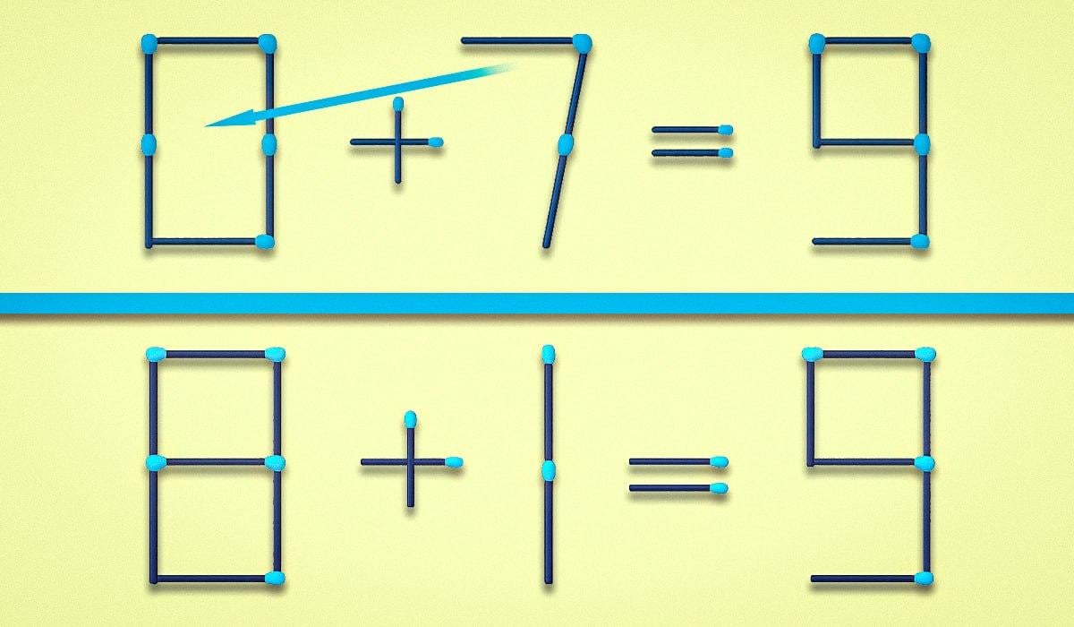 Треба перетягнути лиш один сірник, щоб виправити помилку: складна математична головоломка