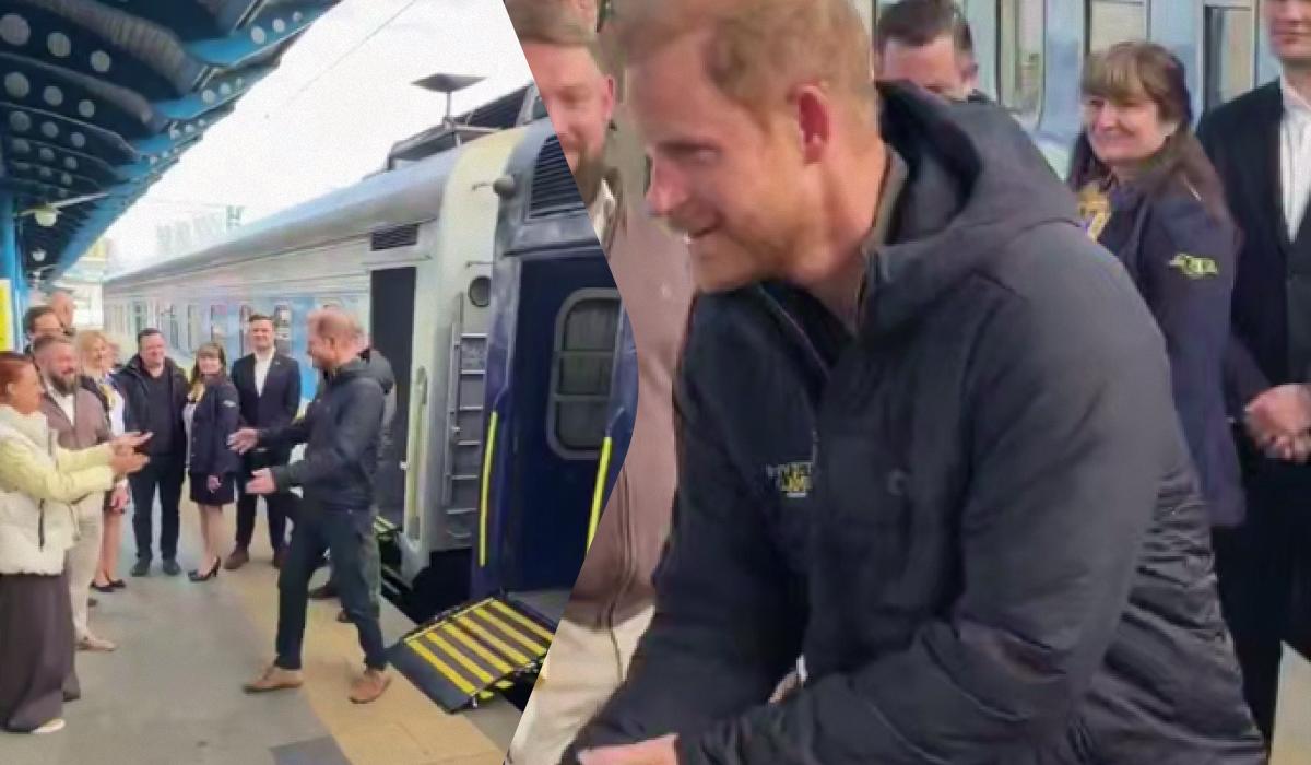 Принц Гаррі прибув до Києва з несподіваним візитом (відео)