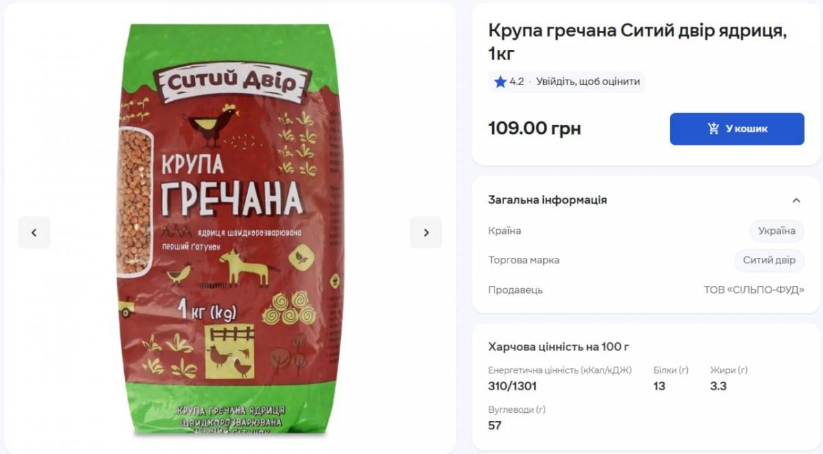 Гречка в супермаркетах України здорожчала за місяць на 50%, - моніторинг УНІАН
