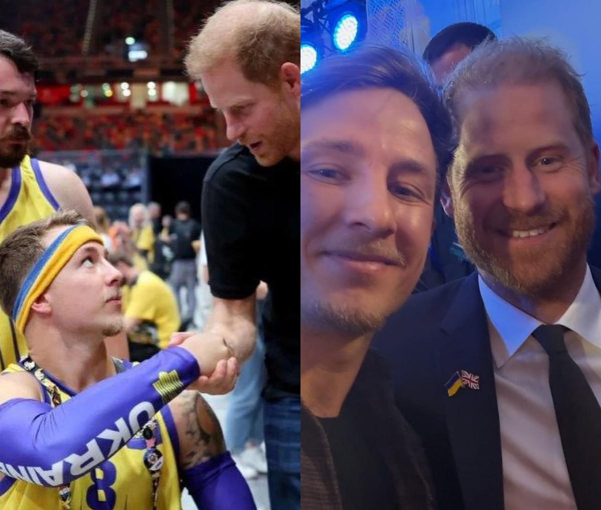 Терен встретился с принцем Гарри в Киеве (фото)