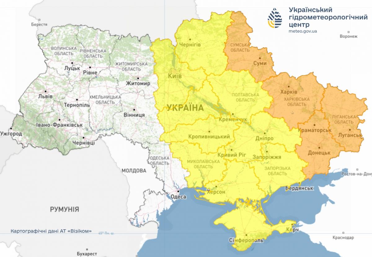 Заморозки атакуют Украину сегодня ночью: температура упадет до 'минусов' (карта)