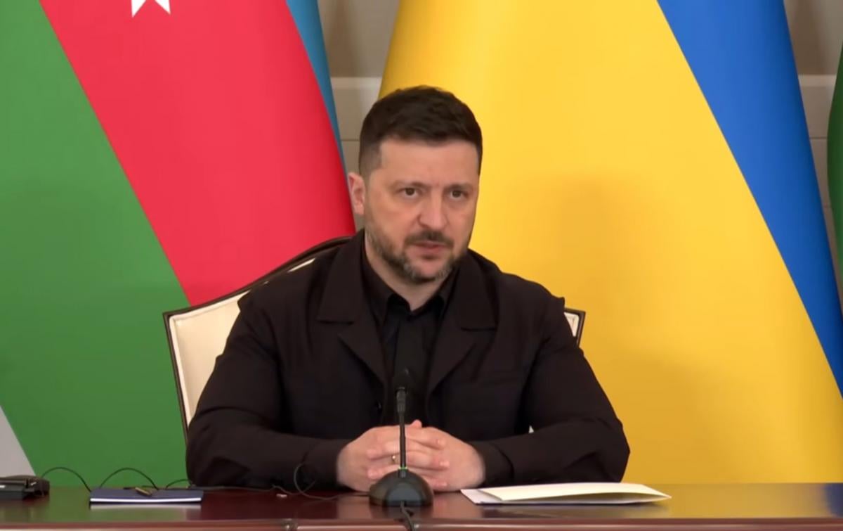 Україна готова до тристоронніх переговорів із США і Росією в Азербайджані, - Зеленський