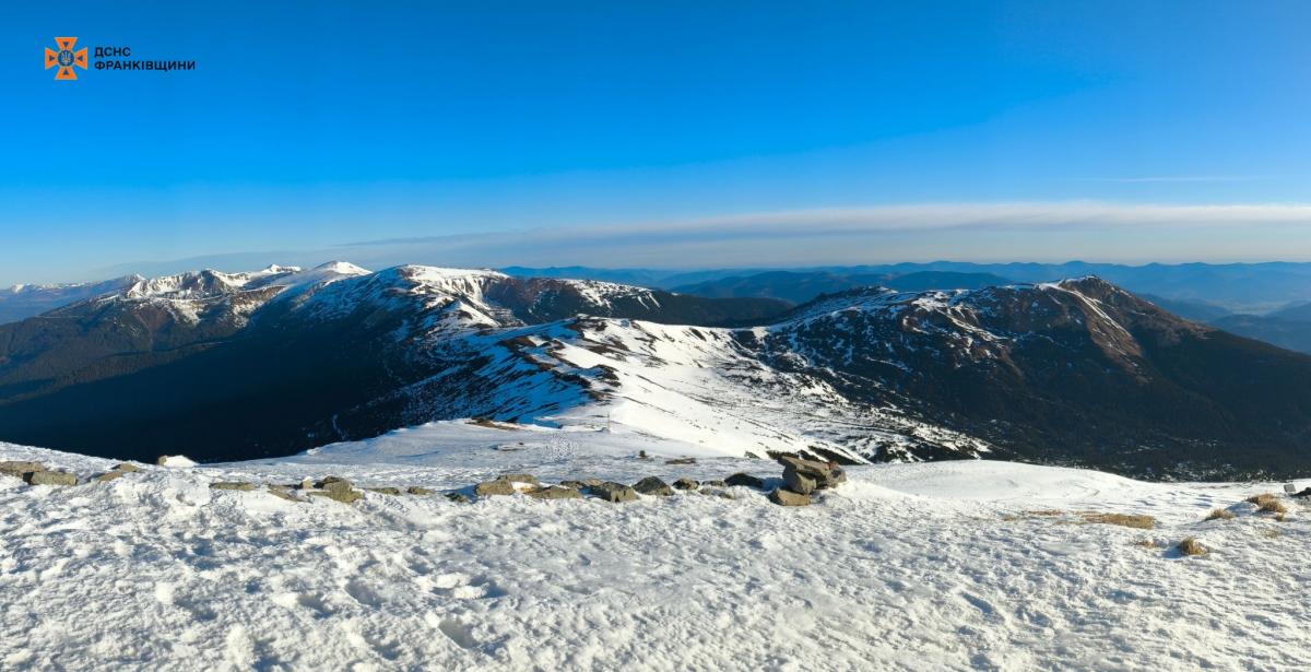 В Карпатах ударил 10-градусный мороз (фото)