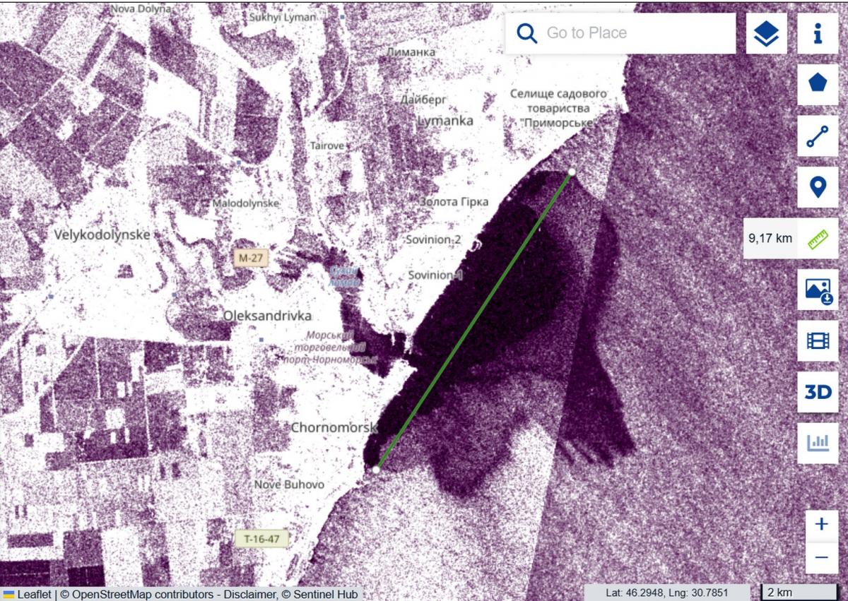 Після удару по порту 'Чорноморськ' морем курсує олійна 'пляма': еколог озвучив масштаби