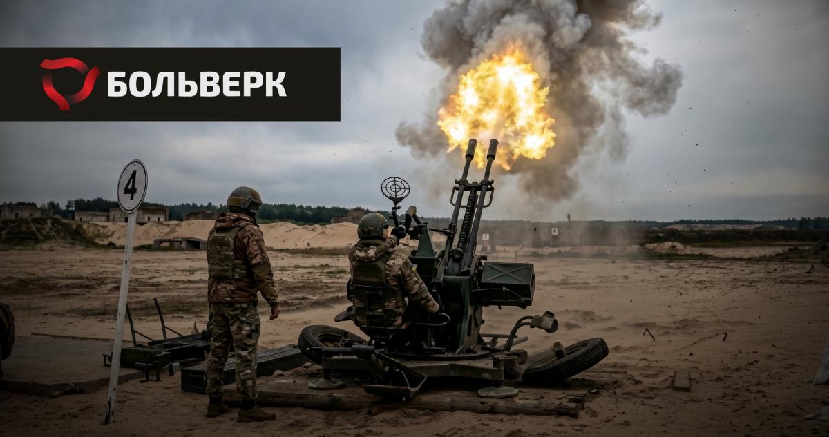 Українська компанія "Больверк" презентувала власну зенітну установку для протидії БПЛА