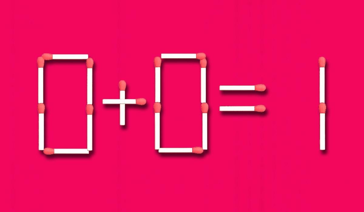 Треба переставити лише 2 сірники, щоб виправити помилку: швидкий тест для перевірки IQ